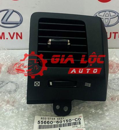 CỬA GIÓ ĐIỀU HÒA LEXUS GX470 ,TOYOTA PRADO 55660-60150-C0