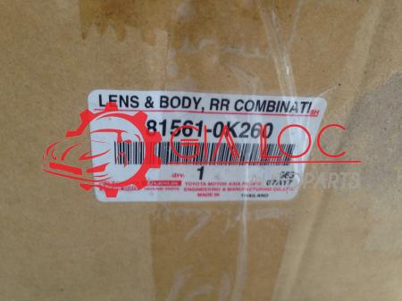 ĐÈN HẬU TRÁI TOYOTA HILUX 2015- Gia Lộc Autoparts