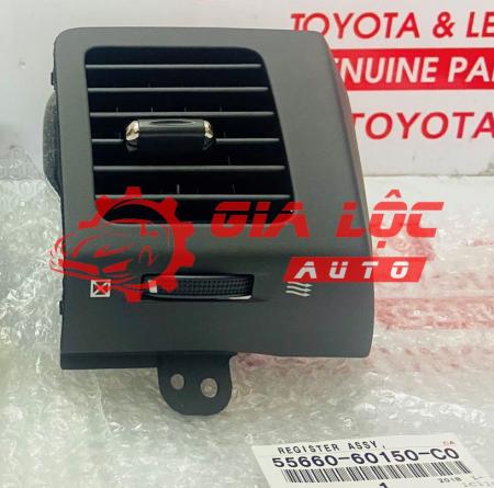 CỬA GIÓ ĐIỀU HÒA LEXUS GX470 ,TOYOTA PRADO 55660-60150-C0