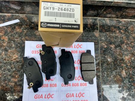 MÁ PHANH SAU MAZDA 6 GHY92648ZD CHÍNH HÃNG 2014 2015 2016 2017 2018