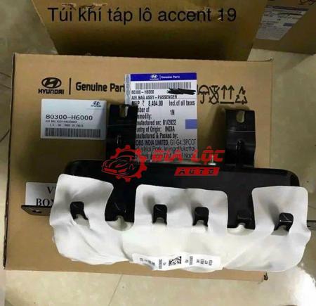 TÚI KHÍ PHỤ TÁP LÔ HYUNDAI ACCENT CHÍNH HÃNG 2018-2019 80300H6000