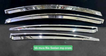 VÈ CHE MƯA KIA RIO SEDAN MẠ CROM GIÁ TỐT