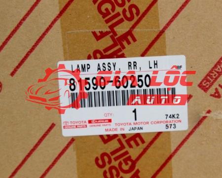 ĐÈN HẬU TRÁI LEXUS LX570 81590-60250