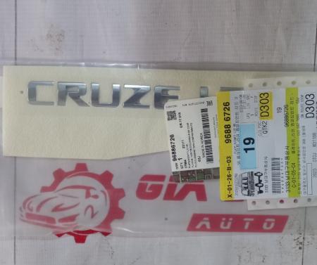 CHỮ CRUIZE LTZ 96886726 DÁN CỐP SAU GIÁ RẺ UY TÍN