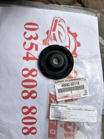 ĐỆM TRÊN BÁT BÈO GIẢM XÓC TRƯỚC TOYOTA VIOS 486820D110 2014 2015 2016 2017 XỊN