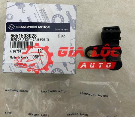 CẢM BIẾN VỊ TRÍ CAM CHÍNH HÃNG SSANGYONG REXTON  6651533028 