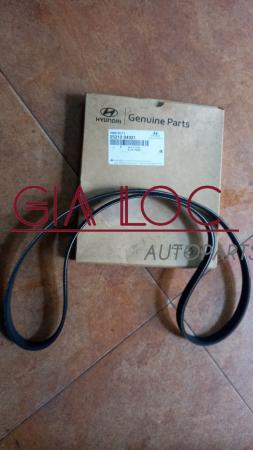 Dây curoa tổng, dây đai tổng Hyundai i10 (3máy,1.0,2014-2020) 2521204021 - 5PK1247- Phụ tùng Gia Lộc