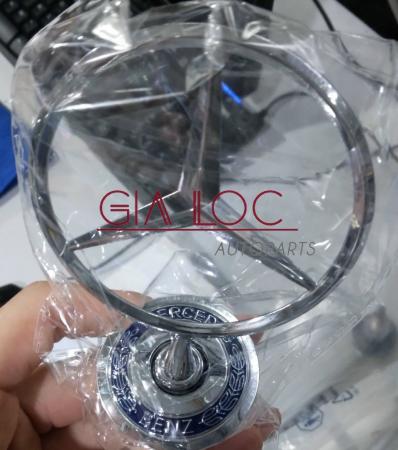 Biểu Tượng Huy Hiệu Logo Nắp Capo Đầu Xe Mercedes-Gia Lộc Autoparts