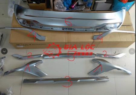 BỘ ỐP CẢN TRƯỚC HYUNDAI SANTAFE HÀNG HÃNG GIÁ RẺ